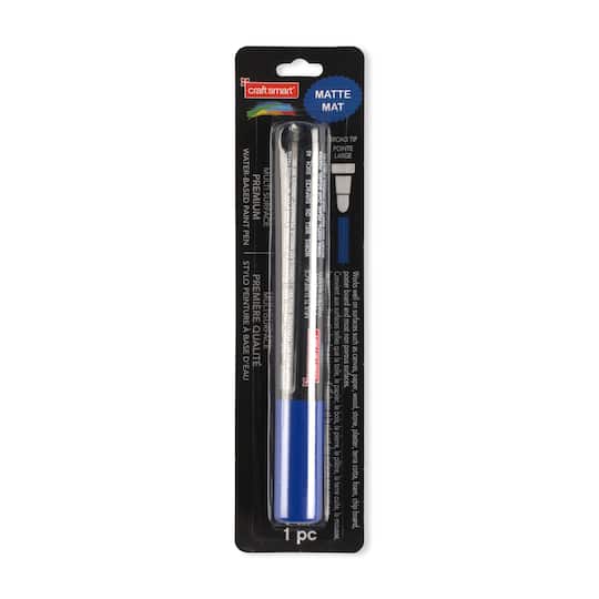 Premium Broad Tip Matte Water-Based Paint Pen by Craft Smart®